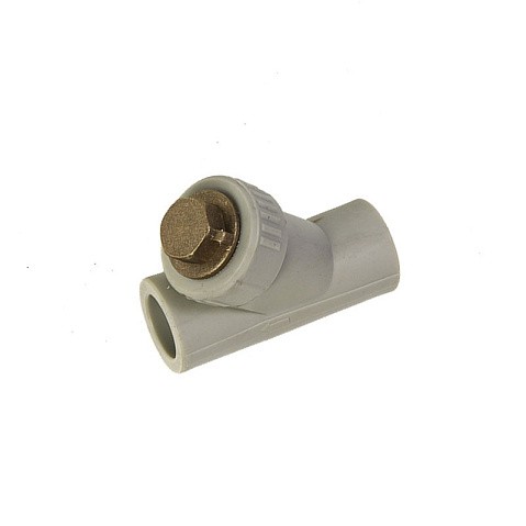 Фильтр полипропиленовый сетчатый VALFEX 20 PN 25 G-1/2'' серый ВР-НР купить в Екатеринбурге | "Проконсим"