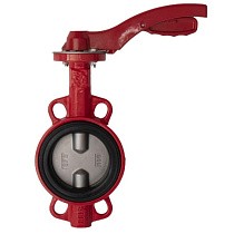 Затворы поворотные дисковые DN 40-250 PN 16 межфланцевые с чугунным диском рычаг Рашворк 200 купить в Екатеринбурге | "Проконсим"