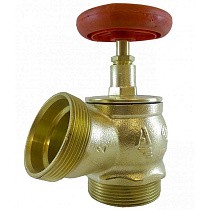 Клапан пожарный латунный угловой 125гр. Апогей КПЛ штуцер-штуцер с датчиком ДППК купить в Екатеринбурге | "Проконсим"