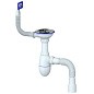 Сифон для мойки Unicorn В425, 40х50 гибкий отвод, 3 1/2'' х40 чаша из нержавеющей стали, прямоугольный перелив купить в Екатеринбурге | "Проконсим"