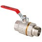 Кран латунный шаровой MVI BV.520 DN 40 PN 40 никелированный полнопроходной американка рычаг купить в Екатеринбурге | "Проконсим"
