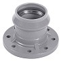 Патрубок раструбный НПВХ SDR26 DN 110 с фланцем DN 100 PN 10 Хемкор купить в Екатеринбурге | "Проконсим"
