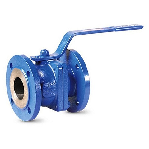 Кран шаровой DN 125 PN 16 чугунный 200мм уплотнение PTFE фланцевый FAF 1100125  купить в Екатеринбурге | "Проконсим"