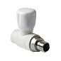 Кран шаровой для радиатора ПП 25-3/4'' PN 25 прямой с американкой белый Pro Aqua PA41010 купить в Екатеринбурге | "Проконсим"