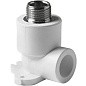 Угольники установочные ПП DN 20-25 PN 25 с наружной резьбой белые Pro Aqua купить в Екатеринбурге | "Проконсим"