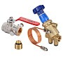 Комплект автоматической балансировки MVI BLN.DP3.05 DN 20 PN 25 (Регулятор перепада давления BL.510 +кран шаровой с дренажем и воздухоотводчиком BV.630 +переходник BL.901.02) 