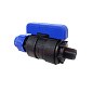 Кран шаровой компрессионный Valfex DN-20 PN-16 G-1 1/2'' цанга-штуцер купить в Екатеринбурге | "Проконсим"