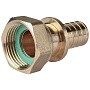 Муфты латунные под надвижную гильзу PEX DN 16-32 с накидной гайкой Hipex купить в Екатеринбурге | "Проконсим"