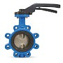 Затвор дисковый поворотный DN 150 PN 16 межфланцевый с резьбовыми проушинами диском из чугуна уплотнение-NBR ручной FAF 3651150 купить в Екатеринбурге | "Проконсим"