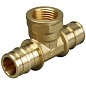 Тройник латунный для PEX-PEX труб 20-1/2''-16 PN 10 OP под надвижную гильзу с внутренней резьбой ONE PLUS купить в Екатеринбурге | "Проконсим"