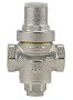 Регуляторы давления DN 15-50 PN 16 никелированные поршневые под манометр VARMEGA купить в Екатеринбурге | "Проконсим"