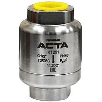Конденсатоотводчики ТЕРМОКОН DN 15-25 PN 40 термостатический резьбовые G до 250гр. АСТА-КТ251 купить в Екатеринбурге | "Проконсим"