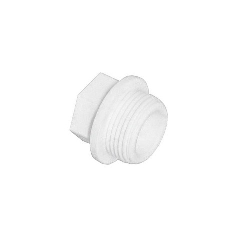 Заглушка резьбовая ПП  3/4'' PN 25 белая VALFEX Pro купить в Екатеринбурге | "Проконсим"