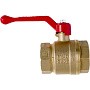 Кран латунный шаровой 11Б27фт1М DN 15 PN 40 рычаг муфта-муфта Valfex.214 DeltaPro купить в Екатеринбурге | "Проконсим"