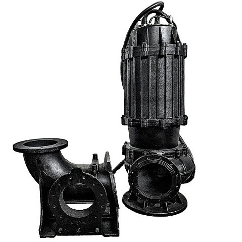 Насос канализационный CNP 100WQ50-12-4AC(I) 4кВт 3х380В чугунный с автоматической трубной муфтой DN 100 кабель 9м 40гр. купить в Екатеринбурге | "Проконсим"