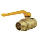 Кран латунный шаровой газовый 11Б27п DN40 PN40 рычаг муфта-штуцер БАЗ Standart купить в Екатеринбурге | "Проконсим"