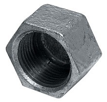 Заглушки чугунные DN 15-50 PN 16 оцинкованные муфтовые Fittex Plus купить в Екатеринбурге | "Проконсим"