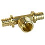 Тройник латунный для PEX труб 16-1/2''-16 PN 16 S-2,2мм под надвижную гильзу Valfex VF.433.AF купить в Екатеринбурге | "Проконсим"