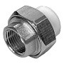 Муфта комбинированная ПП 20-1'' PN 25 разъёмная с внутренней резьбой белая РТП 10614 купить в Екатеринбурге | "Проконсим"