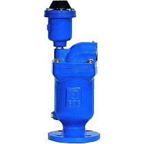 Вантузы чугунные DN 50-300 PN 16 воздушные кинетические FAF 7340 купить в Екатеринбурге | "Проконсим"