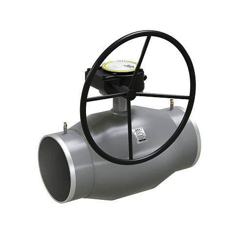 Кран стальной шаровой цельносварной LD Energy Regula, DN 250 PN 25, 510мм, стандартнопроходной, приварной с редуктором купить в Екатеринбурге | "Проконсим"