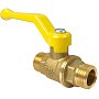 Краны латунные шаровые газовые 11Б27фтМ DN 15-20 PN 40 рычаг штуцер-штуцер Valfex.270.LR3 купить в Екатеринбурге | "Проконсим"