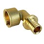 Угольник латунный для PEX труб 16-1/2'' PN 16 S-2,2мм под надвижную гильзу Valfex VF.452.AF купить в Екатеринбурге | "Проконсим"
