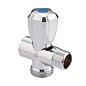 Вентиль латунный проходной MVI BV.461 DN 15 +отверстие 20 PN 10 хромированный муфта-штуцер маховик купить в Екатеринбурге | "Проконсим"