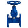 Задвижка чугунная 30ч39р DN 600 PN 10 с обрезиненным клином EPDM до 120гр. КНР