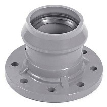 Патрубки НПВХ раструбные SDR26 DN 110-400 PN 10 с фланцем Хемкор купить в Екатеринбурге | "Проконсим"
