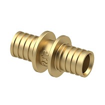 Муфты латунные для PEX-PEX труб DN 16-40 PN 16 под надвижную гильзу РосТурПласт купить в Екатеринбурге | "Проконсим"