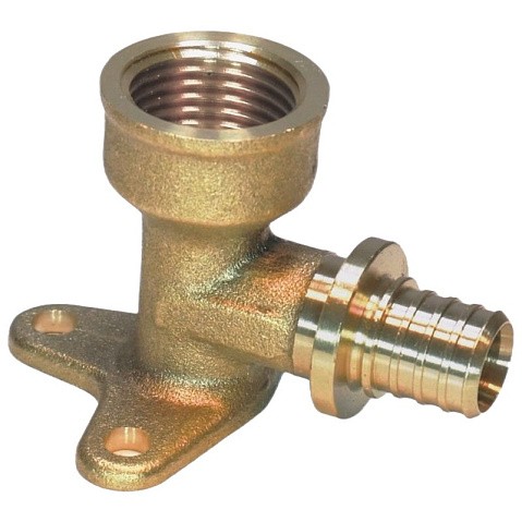 Угольник латунный (водорозетка) для PEX труб 20-1/2'' с внутренней резьбой под надвижную гильзу Hipex типS HFWS00056 купить в Екатеринбурге | "Проконсим"