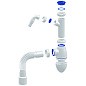 Сифон для умывальника Unicorn А520V, 40х50 гибкий отвод, 1 1/2'' х40 с отводом для стиральной машины преходник 40х32 купить в Екатеринбурге | "Проконсим"