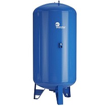Гидроаккумуляторы для водоснабжения DN 50-80 PN 25 вертикальные голубые WESTER купить в Екатеринбурге | "Проконсим"