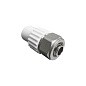 Муфта комбинированная для соединения PPR-PE-AL-PE труб 20x16 PN 25 белая VALFEX купить в Екатеринбурге | "Проконсим"