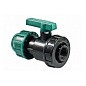 Кран шаровый ПЭ компрессионный комбинированный ВР DN 25-3/4'' PN 10 купить в Екатеринбурге | "Проконсим"