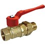 Краны латунные шаровые 11Б27п1 DN 25-32 PN 40 рычаг американка БАЗ А.А31.1 купить в Екатеринбурге | "Проконсим"