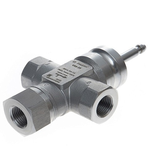 Клапан нж. регулирующий трехходовой DN 15 PN 25 под привод 1kv муфта-муфта до 130гр. РИДАН VRB-3R 065Z0212R купить в Екатеринбурге | "Проконсим"