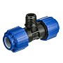 Тройник компрессионный PN 16 для ПЭ DN 20-3/4'' обжимное-штуцер купить в Екатеринбурге | "Проконсим"