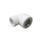 Угольник ПП 20-1/2'' PN 25 белый VALFEX Pro купить в Екатеринбурге | "Проконсим"