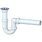 Сифон для умывальника Unicorn Y110, 40х40 прямой отвод, 1 1/2'' х40 чаша из нержавеющей стали купить в Екатеринбурге | "Проконсим"