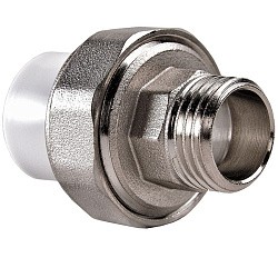  Муфта ПП разьемная 32-3/4'' PN 25 раструбная белая РВК 20574 (930659101) со склада Проконсим в Екатеринбурге