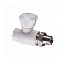 Кран шаровой для радиатора прямой VALFEX 25 PN 25 G-1/2'' купить в Екатеринбурге | "Проконсим"