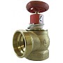 Клапан пожарный латунный КПЛМ DN 65 PN 16 угловой 90гр. муфта-штуцер с датчиком ДППК 23 Апогей купить в Екатеринбурге | "Проконсим"