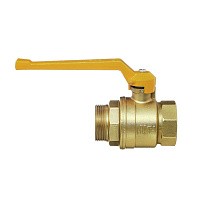 Краны латунные шаровые газовые 11Б27п DN 15-40 PN 40 рычаг муфта-штуцер БАЗ А11.0 купить в Екатеринбурге | "Проконсим"