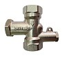 Клапан латунный MVI BL.110.05, DN 20 PN 10, балансировочный, Kvs 3,35 м3/ч, никелированный, муфта-муфта купить в Екатеринбурге | "Проконсим"