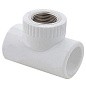 Тройник комбинированный ПП 20-1/2'' PN 25 с наружной резьбой белый РТП 10753 купить в Екатеринбурге | "Проконсим"