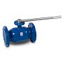 Кран стальной шаровой цельносварной TEMPER КШ.Ц.Ф, DN 200 PN 16, 450мм, стандартнопроходной, фланцевый с ручкой купить в Екатеринбурге | "Проконсим"