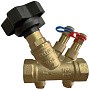 Клапаны балансировочные латунные DN 15-50 PN 16 наклонный с измерительными ниппелями и дренажом РИДАН MVT-R купить в Екатеринбурге | "Проконсим"