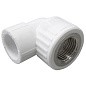 Угольник комбинированный ПП 32-1/2'' PN 25 с внутренней резьбой белый VALFEX  купить в Екатеринбурге | "Проконсим"